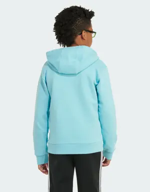 Long Sleeve Essential Fleece Hoodie