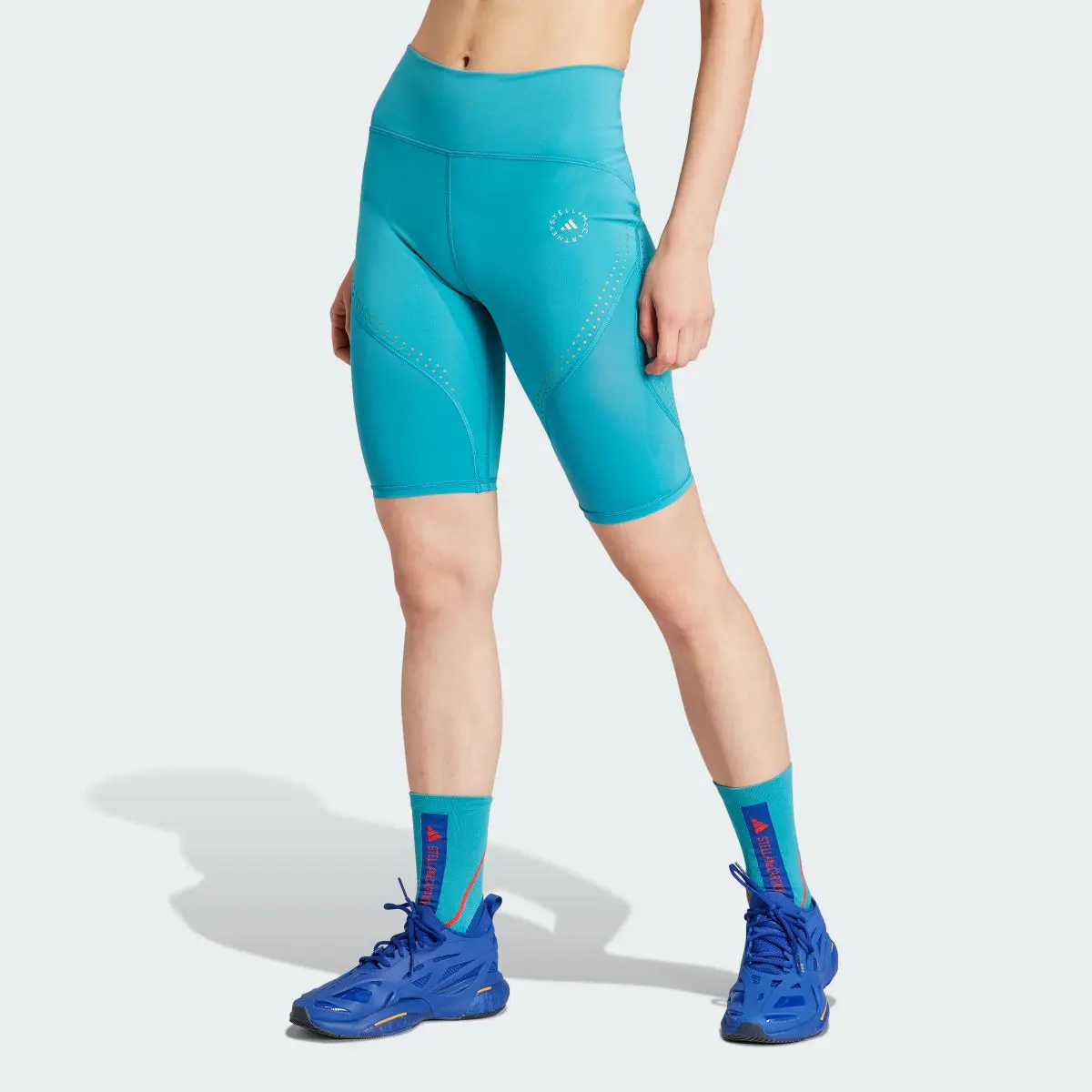 Adidas by Stella McCartney TruePurpose Optime Training Bike Leggings. 1