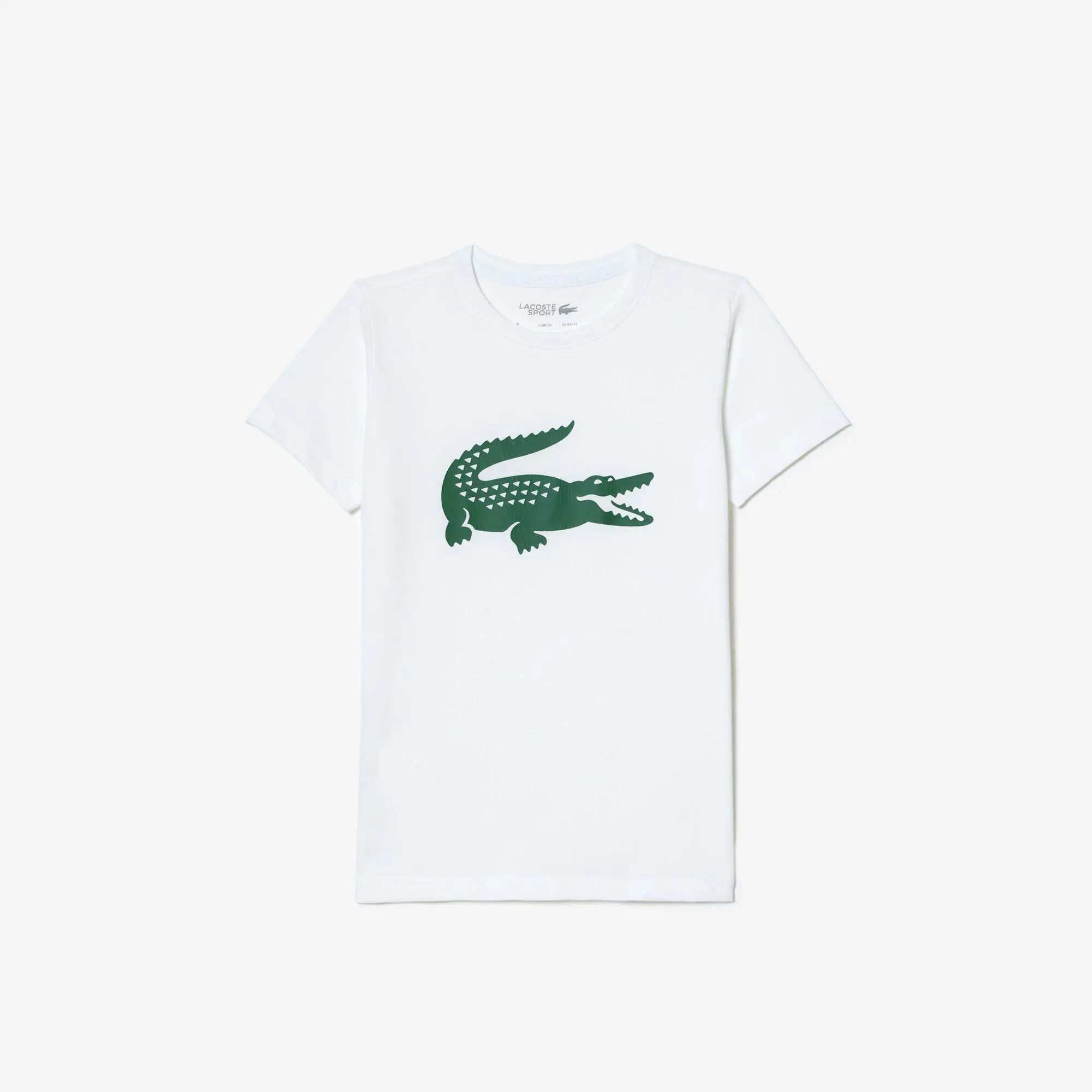 Lacoste Kids' Lacoste SPORT Tennis Technical Jersey Oversized Croc T-shirt. 1