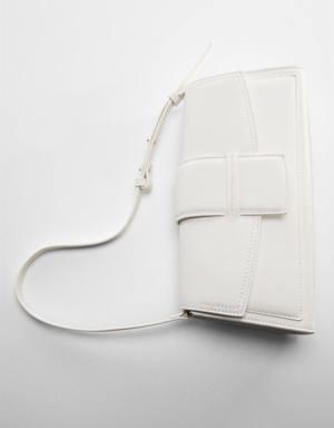 Rectangular bag with flap