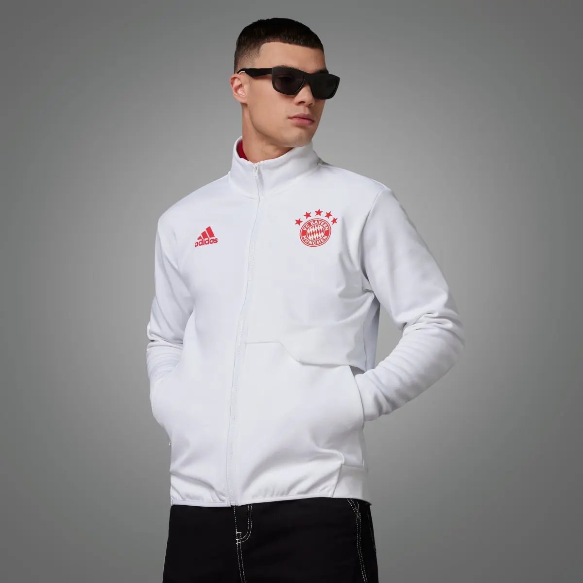 Adidas FC Bayern Anthem Jacket. 1
