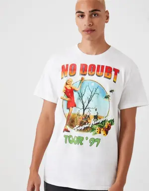 Forever 21 No Doubt Graphic Tee White/Multi