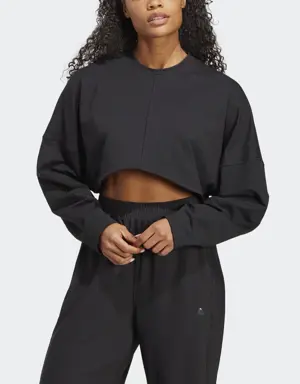 Adidas Yoga Studio Crop Sweatshirt