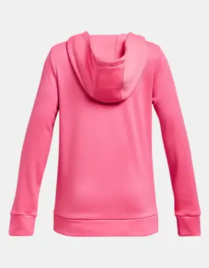 Girls' Armour Fleece® Logo Hoodie