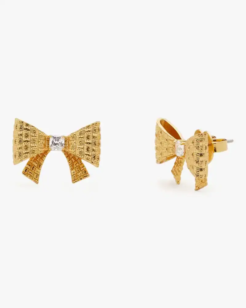 Kate Spade Wrapped In A Bow Studs. 1