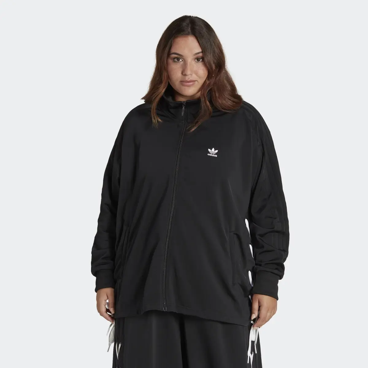 Adidas Always Original Laced Track Jacket (Plus Size). 2