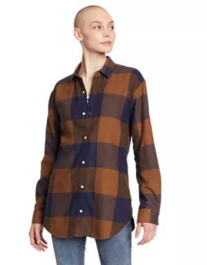 Women's Fremont Snap-Front Flannel Tunic