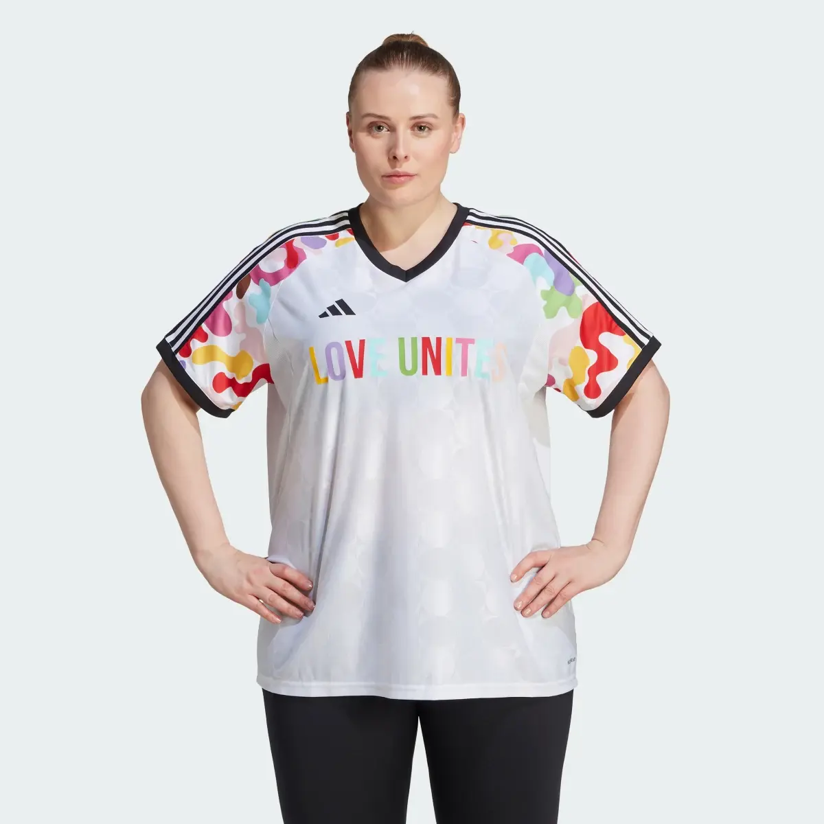 Adidas Pride Pre-Match Jersey (Plus Size). 2