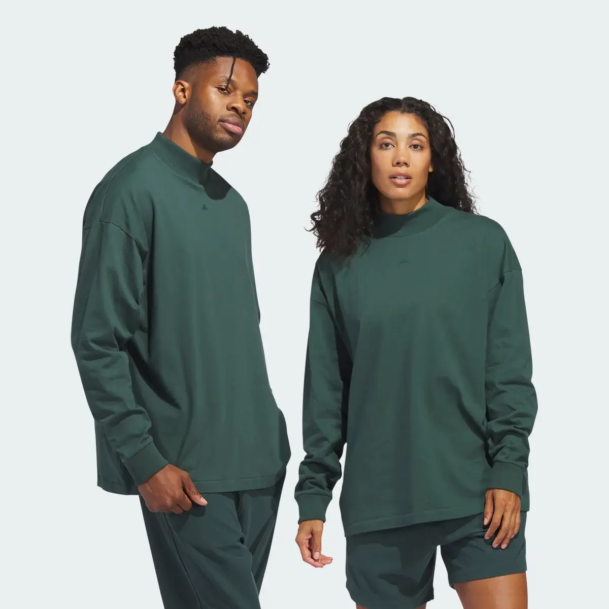 Adidas Basketball Long Sleeve Tee (Gender Neutral). 1