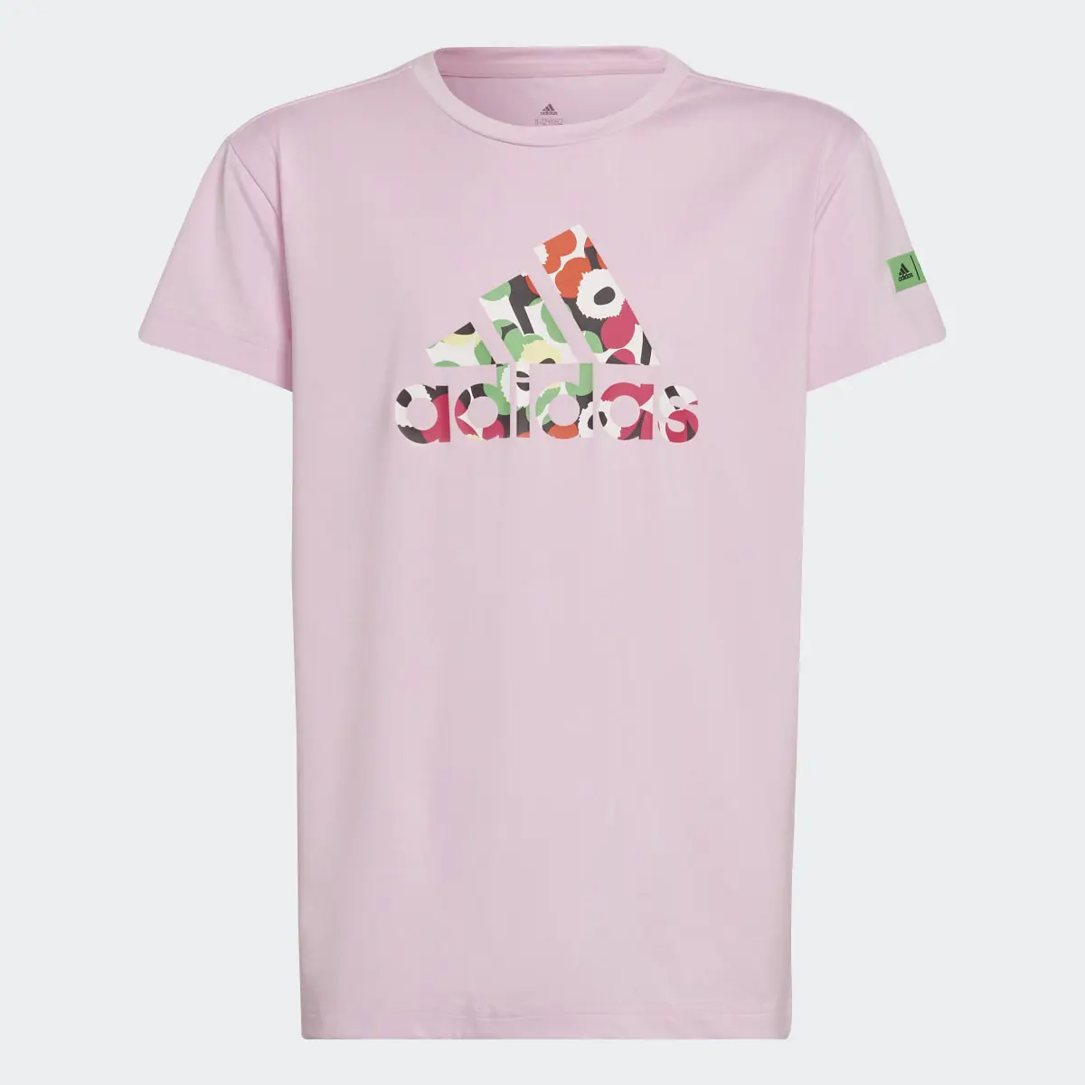 Adidas x Marimekko AEROREADY Training Floral-Print Tee. 1