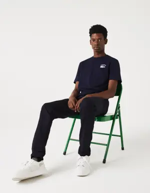 Lacoste T-shirt regular fit malha de algodão Lacoste para homem