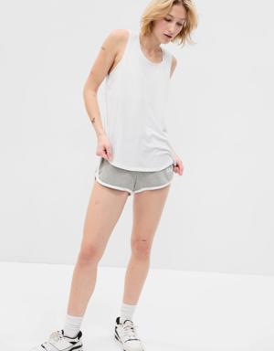 Gap Fit Muscle Tank Top white