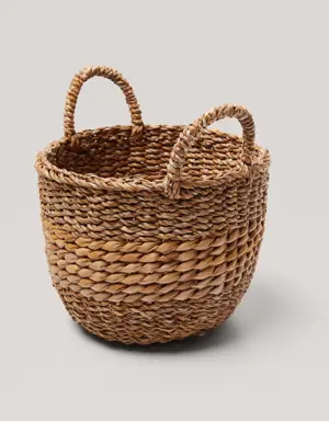 Round basket 28x20x22cm