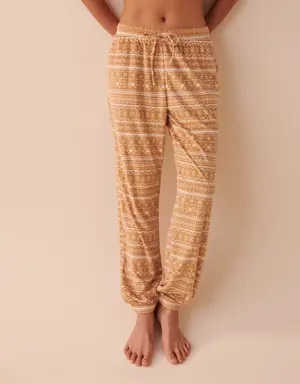 Luxury Velour Pajama Jogger Pants