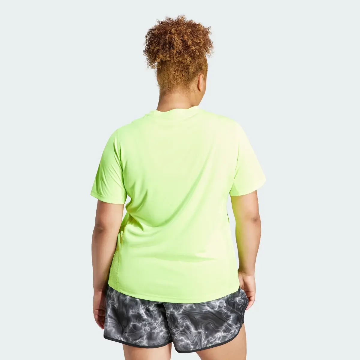 Adidas Own the Run T-Shirt (Plus Size). 3