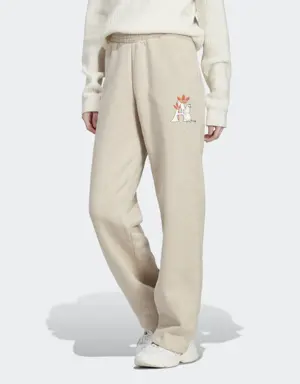 Pantalon de survêtement à jambes larges adidas Originals x Moomin