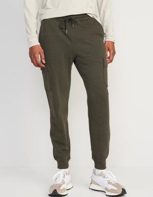 Tapered Cargo Jogger Sweatpants for Men green