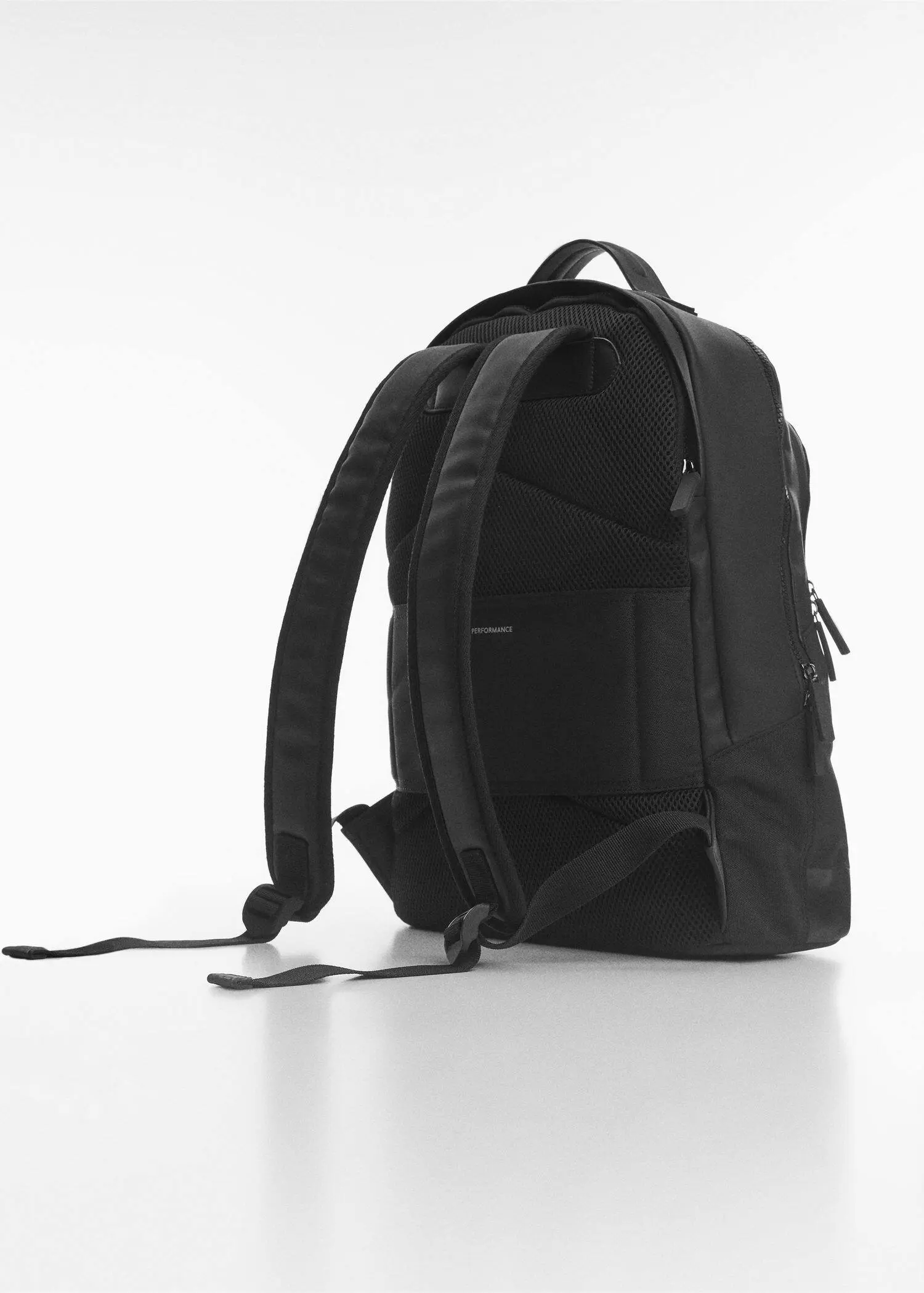 Mango Water-repellent leather-effect backpack. 2
