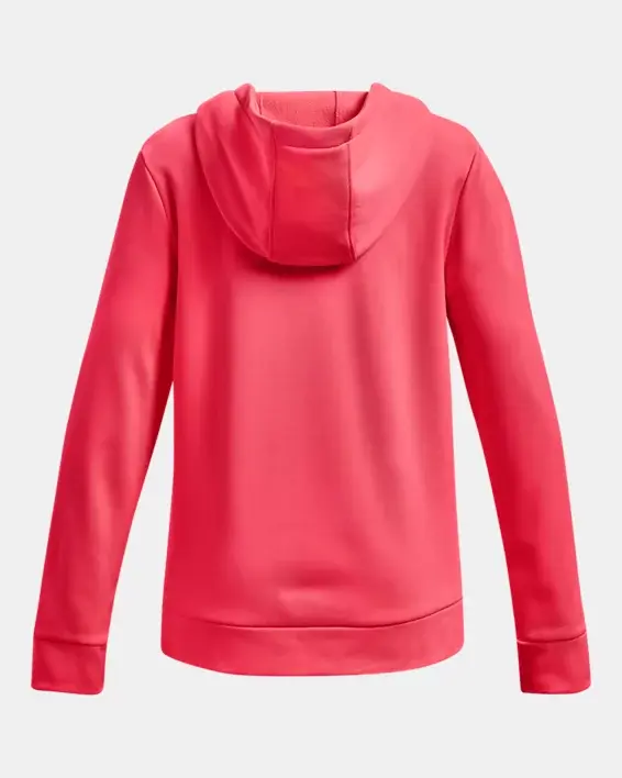 Under Armour Girls' Armour Fleece® Heart Hoodie. 2