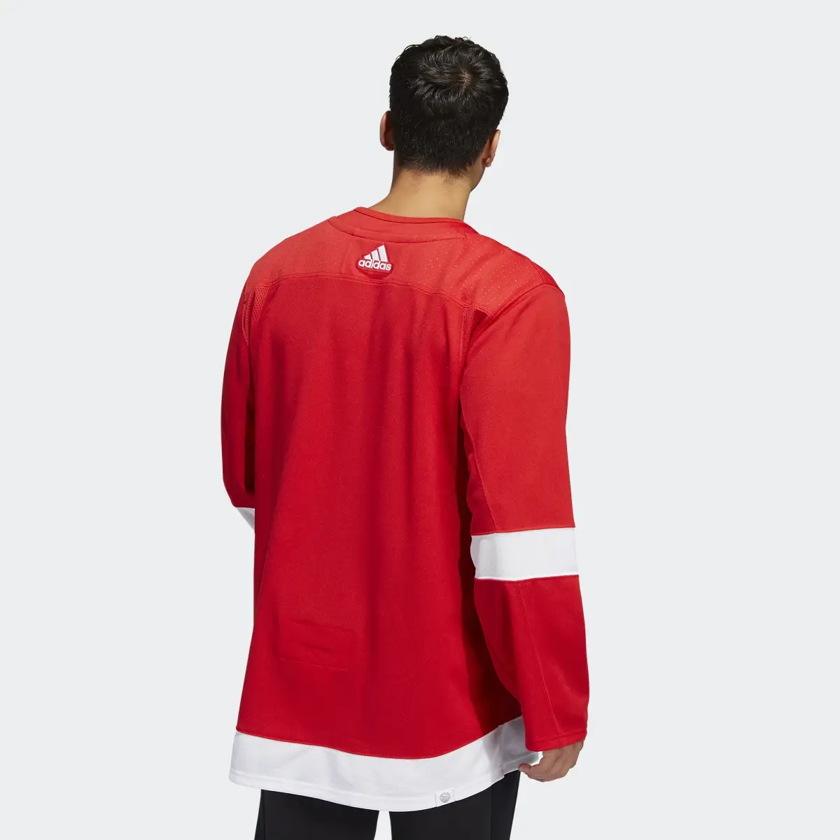 Adidas Red Wings Home Authentic Jersey. 3