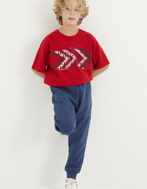 Tommy Life İndigo Basic Cepli Jogger Standart Kalıp Erkek Çocuk Eşofman Alt - 11046. 3 Tommy Life İndigo Basic Cepli Jogger Standart Kalıp Erkek Çocuk Eşofman Alt - 11046. 3