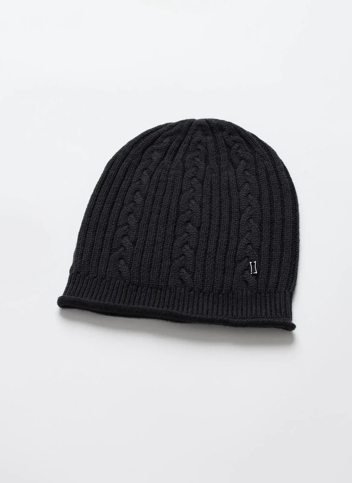 Kit And Ace Cableknit Merino Toque. 1