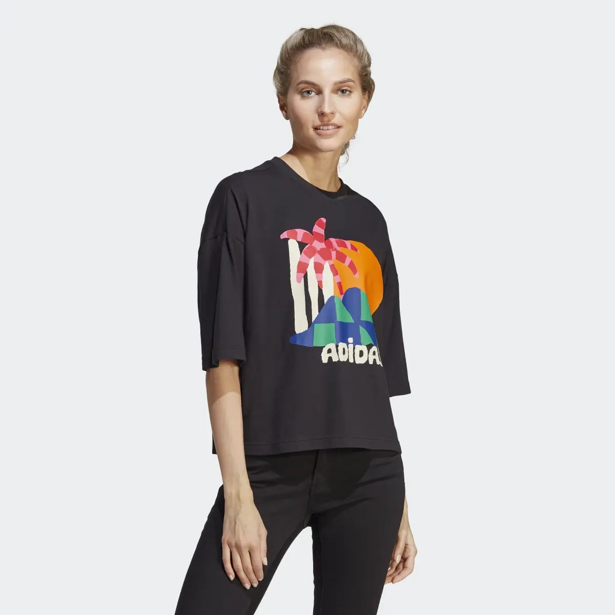 Adidas Playera Estampada adidas x FARM Rio. 2