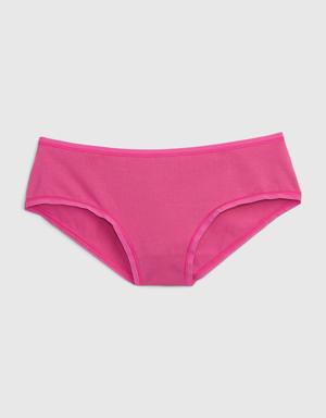 Organic Stretch Cotton Hipster pink