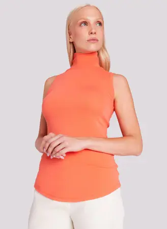 Kit And Ace Kit Sleeveless Turtleneck. 1