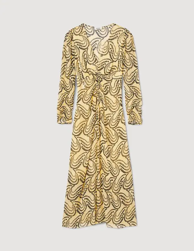 Sandro Paisley print dress. 2