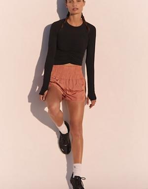 Tempo Ruched Long Sleeve
