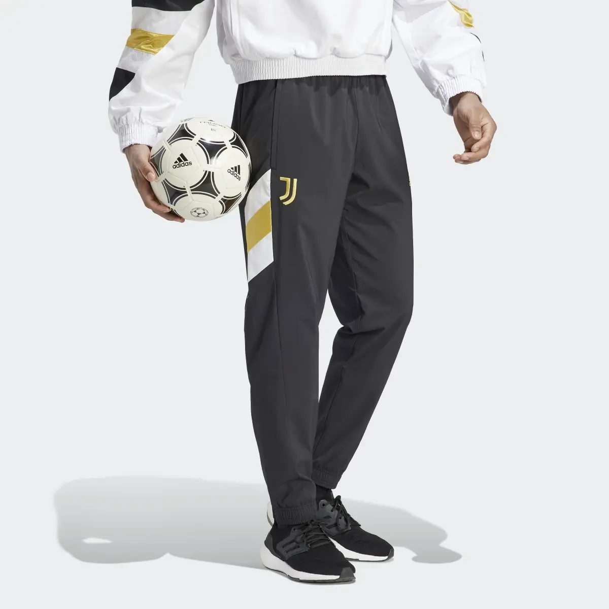 Adidas Juventus Icon Woven Tracksuit Bottoms. 3