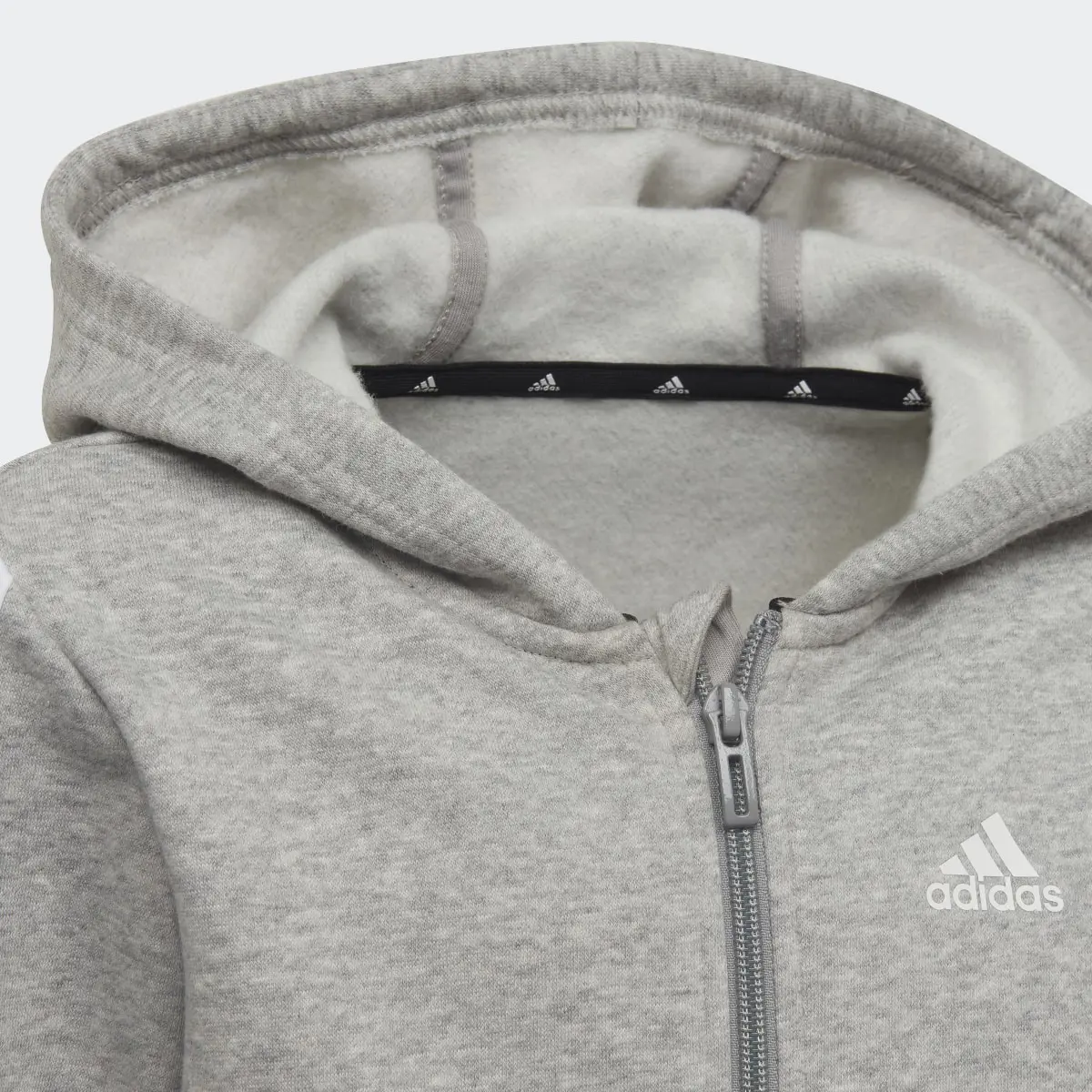 Adidas Essentials 3-Streifen Zip Kapuzenjacke. 3