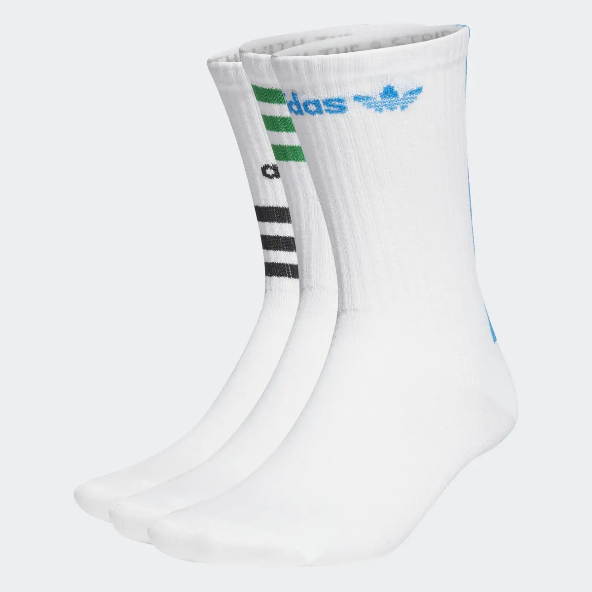 Adidas Graphic Crew Socks 3 Pairs. 1