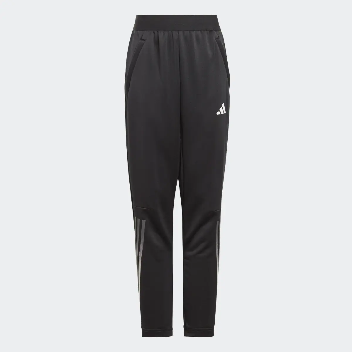 Adidas Pantaloni Train Icons AEROREADY 3-Stripes Knit. 3