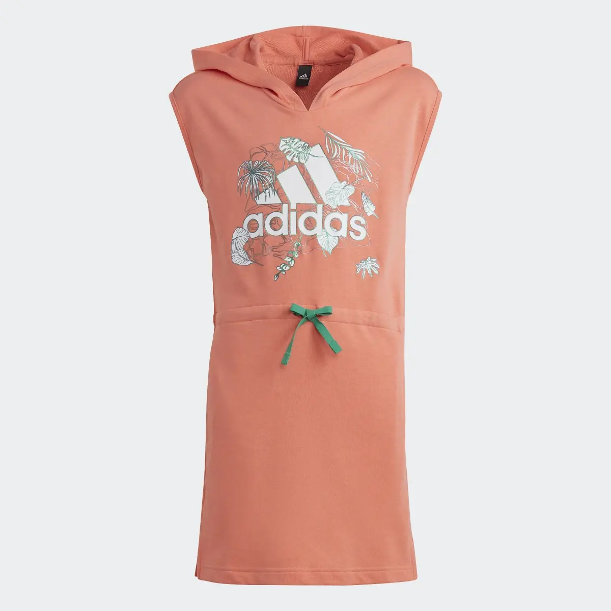 Adidas Summerglam Hooded Graphic Elbise. 1