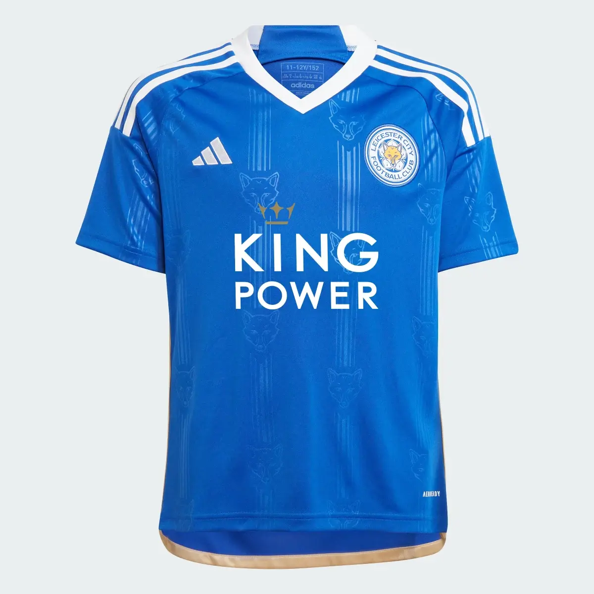 Adidas Leicester City FC 23/24 Home Jersey Kids. 1