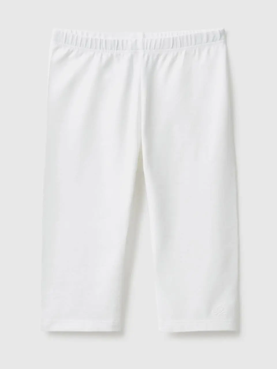 Benetton 3/4 leggings in stretch cotton. 1