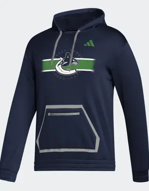 Adidas Canucks Team Issue Pullover Hoodie