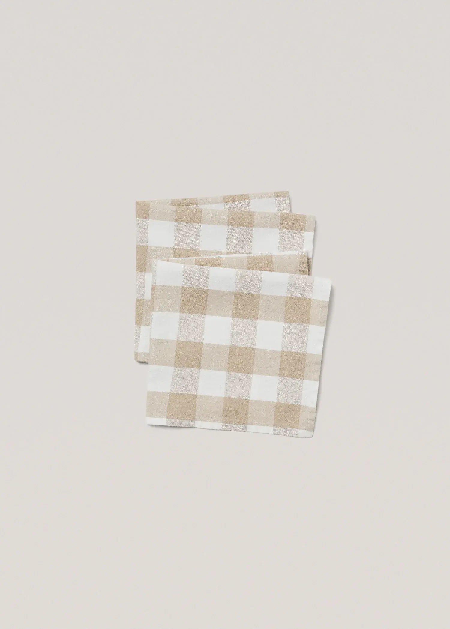 Mango Cotton and linen square napkin. 3