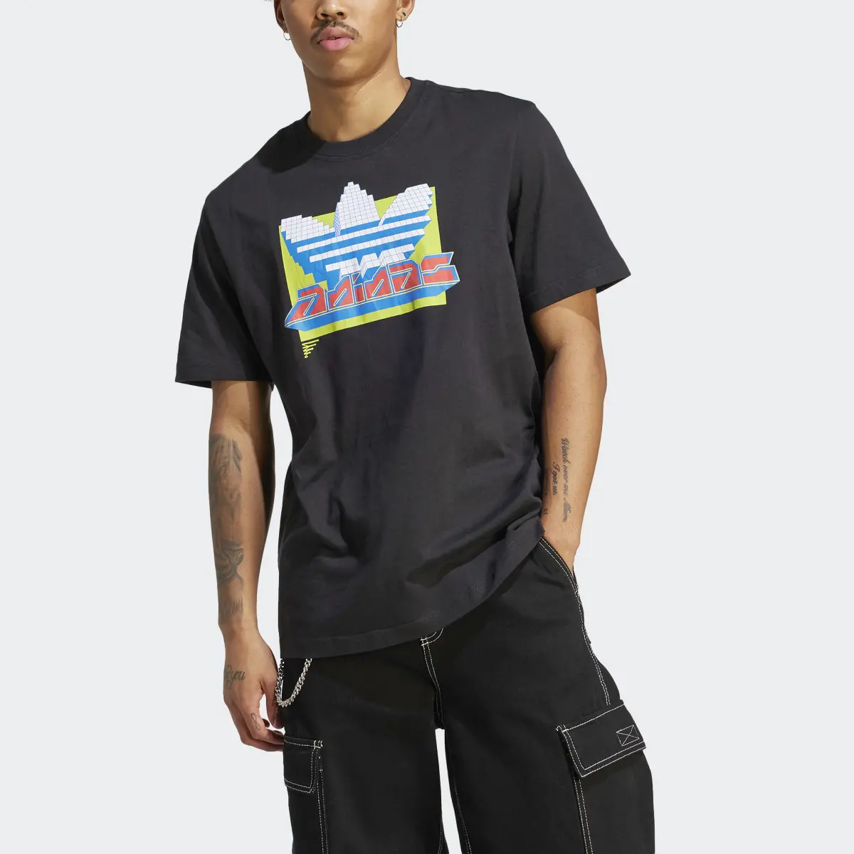 Adidas Graphic Metaverse Tee. 1