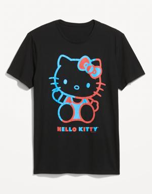 Hello Kitty© Matching Graphic T-Shirt for Adults black