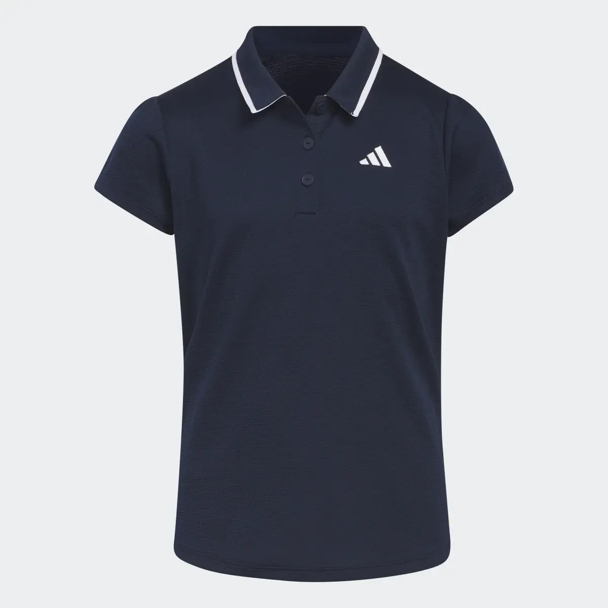 Adidas Textured Polo Shirt. 1