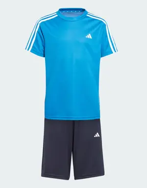 Adidas Conjunto Training Essentials AEROREADY 3 Franjas