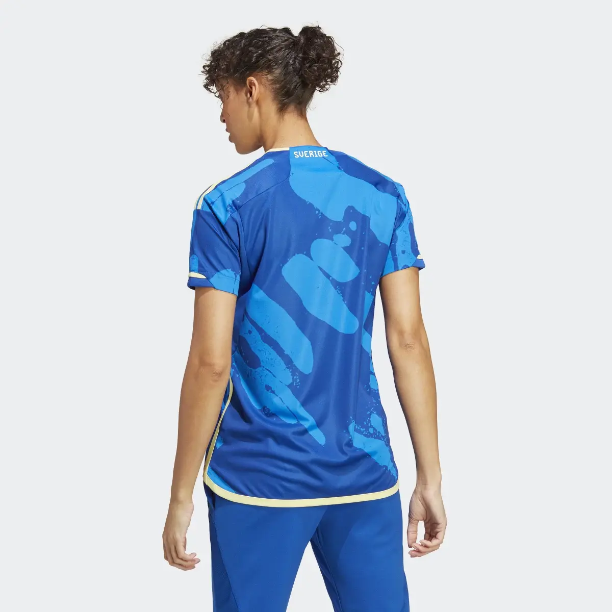 Adidas Sweden Women's Team 23 Away Jersey. 3