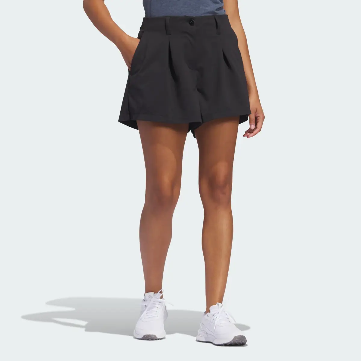 Adidas Go-To Pleated Shorts. 1