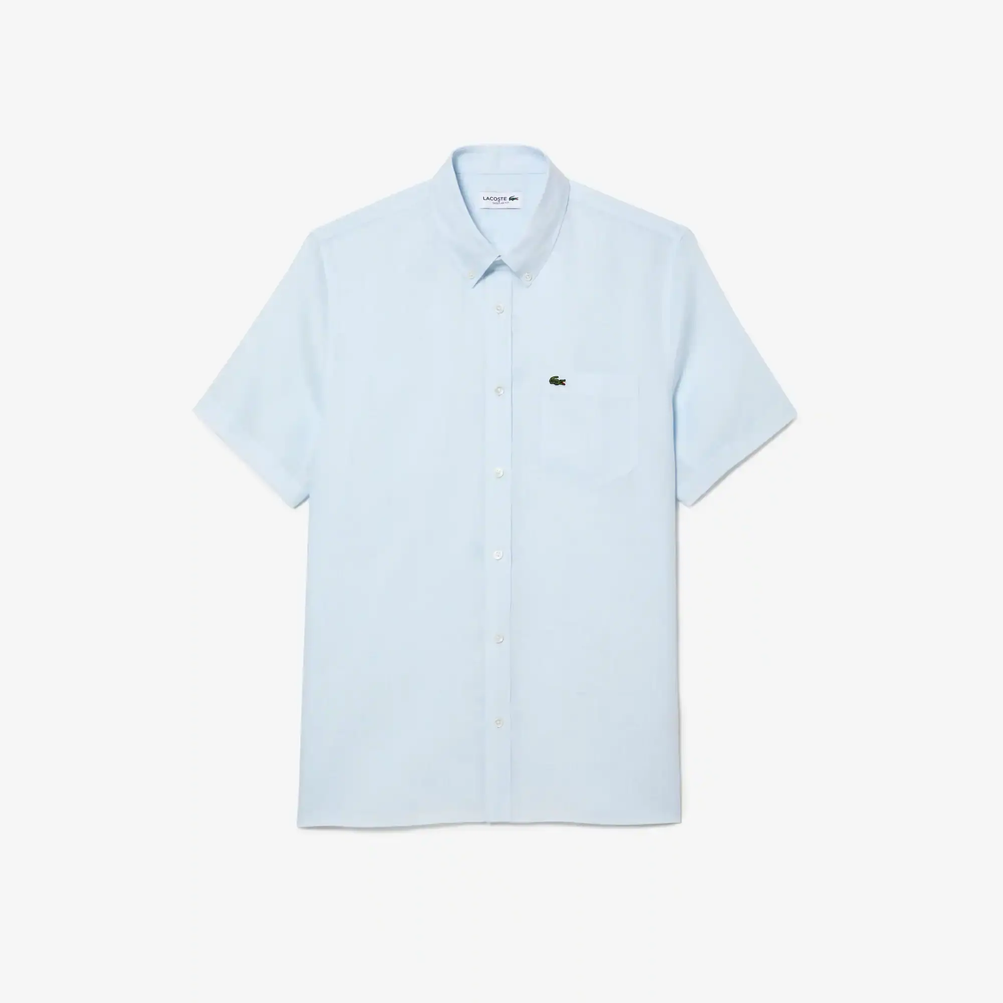 Lacoste Chemise à manches courtes homme Lacoste en lin. 2 Lacoste Chemise à manches courtes homme Lacoste en lin. 2