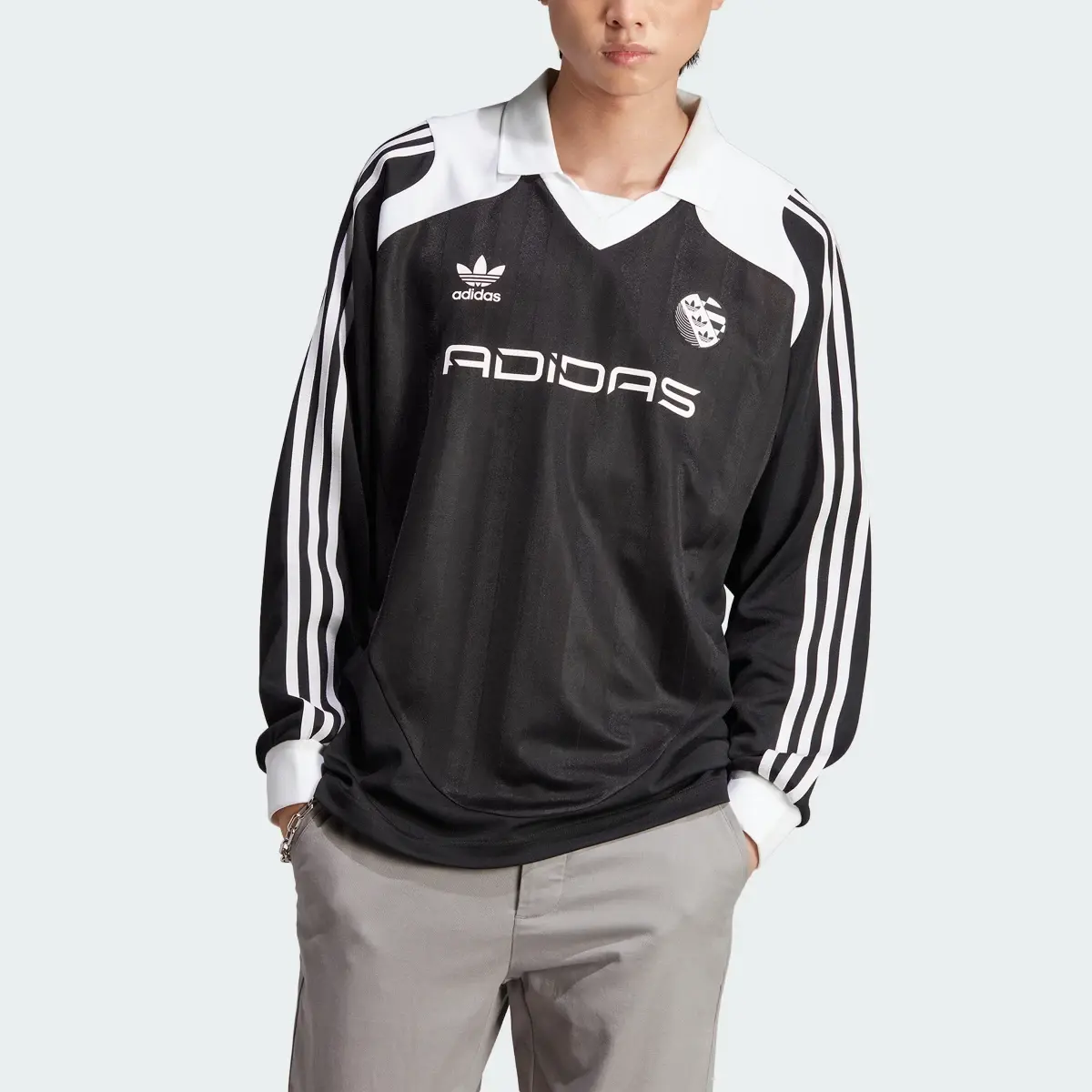 Adidas ADILENIUM OVERSIZED LONG SLEEVE JERSEY. 1