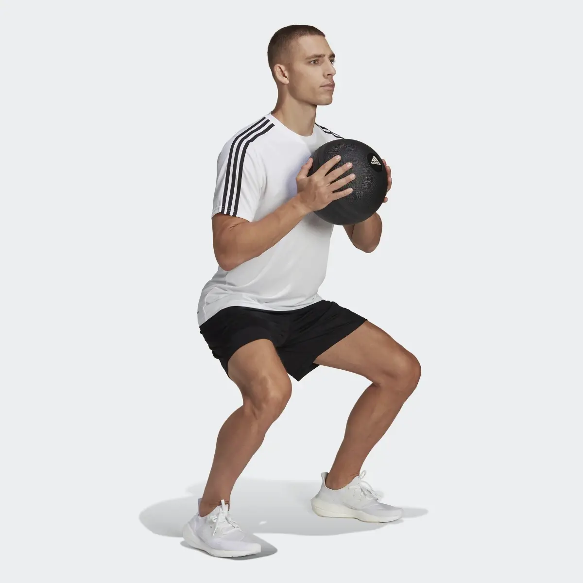 Adidas Short da allenamento Train Essentials Logo. 3