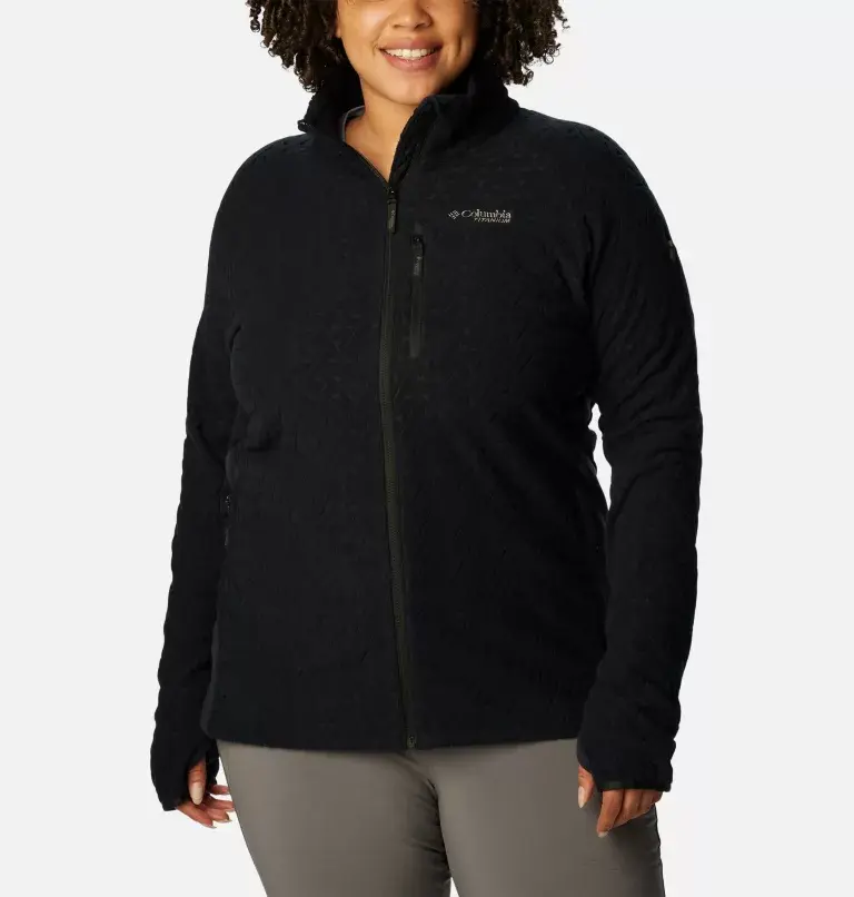 Columbia Women's Titan Pass™ 3.0 Full Zip Fleece Jacket - Plus Size. 1